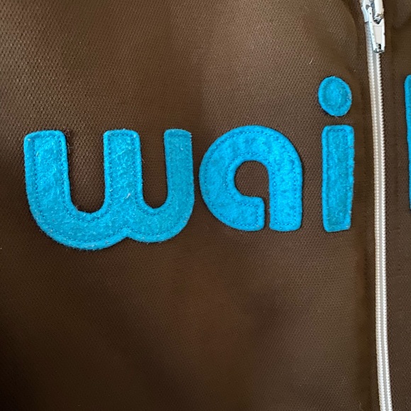 Hollister Island Sport Waikiki Brown Track Jacket - Picture 2 of 4